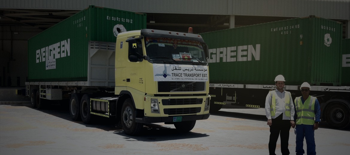 TRACE truck and industrial logistics scene